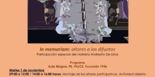 In memoriam: altares a los difuntos