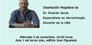 Conferencia Magistral sobre derechos de las personas mayores en la FHyCS