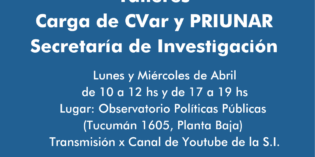 Inician los Talleres de carga de CVar para el Proceso de Categorización Inician los Talleres de carga de CVar para el Proceso de Categorización