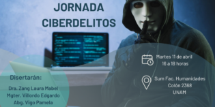 Organizan actividades sobre ciberdelitos en la FHyCS Organizan actividades sobre ciberdelitos en la FHyCS