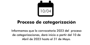 El 10 de abril dará inicio al proceso de categorización de investigadores e investigadoras El 10 de abril dará inicio al proceso de categorización de investigadores e investigadoras