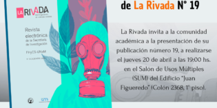 Presentación del N° 19 de La Rivada Presentación del N° 19 de La Rivada