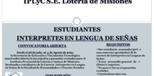 Llamado a Pasantías Rentadas para el IPLyC S.E. Llamado a Pasantías Rentadas para el IPLyC S.E.