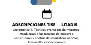 Llamado a Adscripciones para las carreras de TISE/LITADIS Llamado a Adscripciones para las carreras de TISE/LITADIS