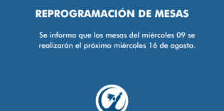 Reprogramación de mesas de examen en la FHyCS Reprogramación de mesas de examen en la FHyCS
