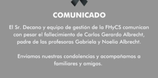 Pesar por el fallecimiento de Carlos Gerardo Albrecht Pesar por el fallecimiento de Carlos Gerardo Albrecht