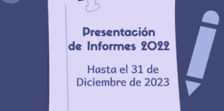 Presentación de Informes de Investigación 2022