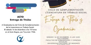 Acto de entrega de títulos Acto de entrega de títulos