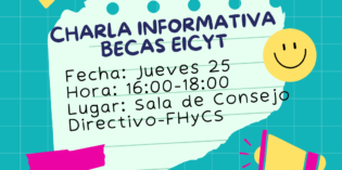 Charla Informativa Becas EICyT Convocatoria 2024