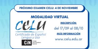 Inscripción abierta al CELU Inscripción abierta al CELU