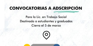 ¡Atención estudiantes y graduados/as de la Licenciatura en Trabajo Social! ¡Atención estudiantes y graduados/as de la Licenciatura en Trabajo Social!