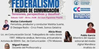 Federalismo y Comunicación en la FHyCS Federalismo y Comunicación en la FHyCS