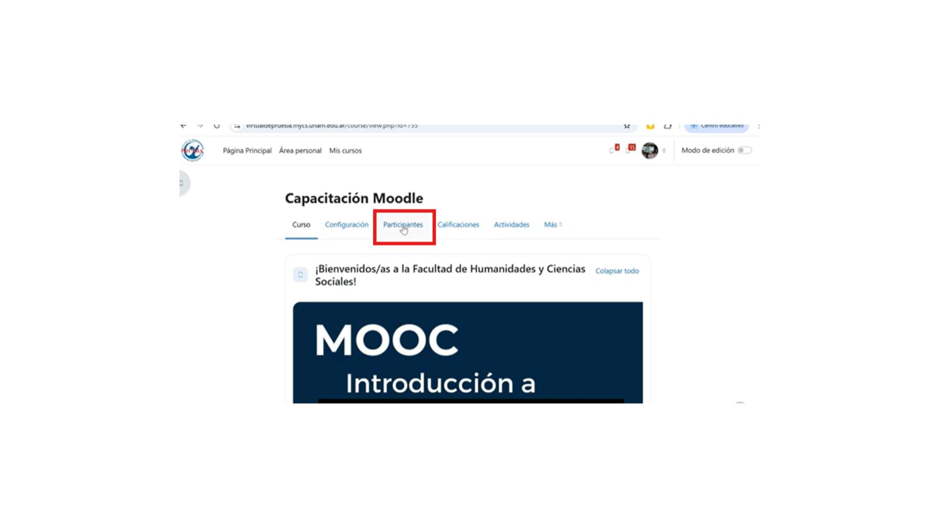 ¿Cómo buscar alumnos en las Aulas Virtuales Moodle? – FHYCS Virtual