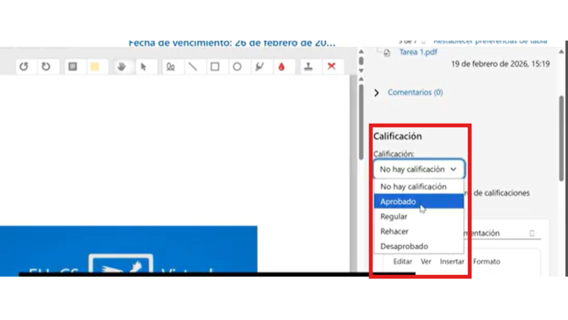 ¿Cómo calificar estudiantes en las Aulas Virtuales Moodle? – FHYCS Virtual
