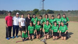 El equipo campeón de hockey femenino