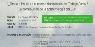 Curso de Actualización Profesional para Trabajadorxs Sociales