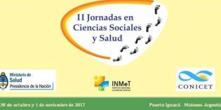 II Jornadas en Ciencias Sociales y Salud del INMeT