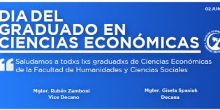 Hoy se conmemoró el día del graduado en Ciencias Económicas