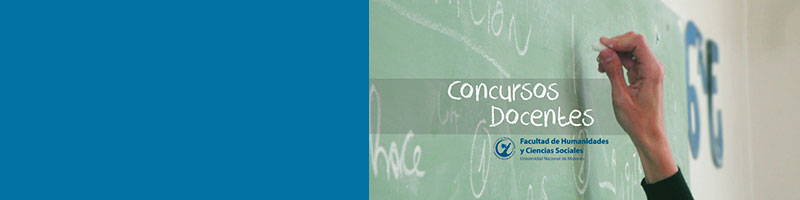 LLAMA A CONCURSOS DE CARGOS DOCENTES