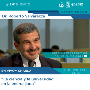 será transmitida en vivo por Youtube para quienes no puedan asistir.