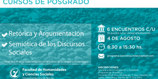 Inician dos cursos de Posgrado de la Especialización en Semiótica en la FHyCS