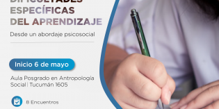 Curso Dificultades Específicas del Aprendizaje (DEA) desde un abordaje psicosocial