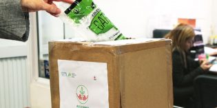 Campaña de reciclaje de bolsas vacías en la FHyCS
