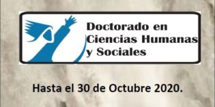 Abierta la pre-inscripción al Doctorado en Ciencias Humanas y Sociales