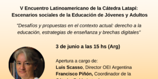 V Encuentro Latinoamericano de la Cátedra Pablo Latapí