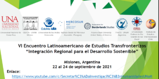 Programa del VI Encuentro Latinoamericano de Estudios Transfronterizos