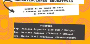 Dictarán Curso de Posgrado sobre herramientas institucionales para desempeñarse en organizaciones educativas.