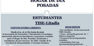 Llamado a Pasantías Rentadas para estudiantes de TISE-LITADIS