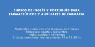 Curso virtual de Portugués e Inglés para trabajadores farmacéuticos y auxiliares de farmacia