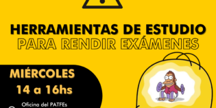 Herramientas de estudio para rendir exámenes. Taller para estudiantes