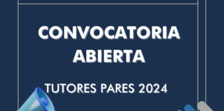 Convocatoria a TUTORES PARES 2024