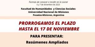 Jornadas Leopoldo Bartolomé: Prórroga para resúmenes ampliados