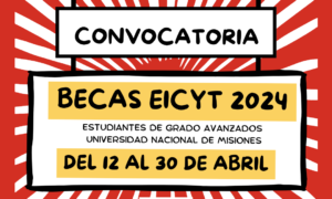Convocatoria a Becas EICyT 2024