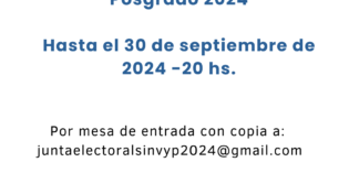 Prorrogan las postulaciones para las elecciones del Consejo de Investigación y Posgrado por el paro de esta semana