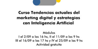 Curso “Tendencias actuales del marketing digital y estrategias con Inteligencia Artificial”