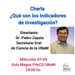 Se brindará una charla sobre los indicadores científicos de la UNaM