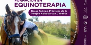 Está abierta la inscripción al Curso de Equinoterapia “Una disciplina que transforma vidas”.