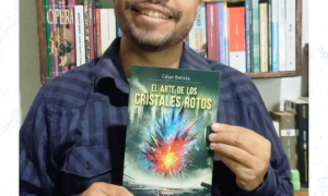 presentación del libro “El arte de los cristales rotos”