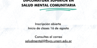 Diplomatura Superior en Salud Mental Comunitaria