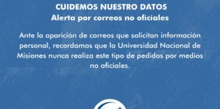 Cuidemos nuestros datos: alerta por correos no oficiales