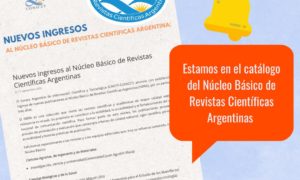 La Rivada fue incorporada al Núcleo Básico de Revistas Científicas Argentinas