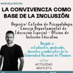 charla: “La convivencia como base de la Inclusión”