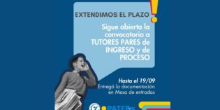 Amplían hasta el 19 la convocatoria para ser Tutores Pares