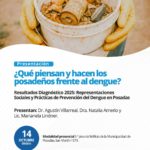 Charla sobre representaciones y prácticas de prevención del dengue en Posadas