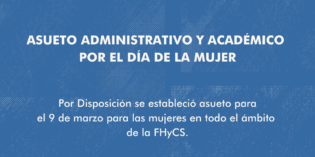 Asueto administrativo y académico por el día de la Mujer