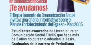 Recibite de Licenciada/o en Comunicación Social